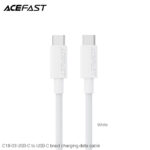 C18-03 USB-C to USB-C braid charging data cable