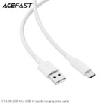 C18-04 USB-A to USB-C braid charging data cable - Image 6