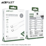 C18-03 USB-C to USB-C braid charging data cable - Image 7