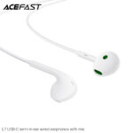 7 USB-C semi-in-ear wired earphones with mic - Image 3