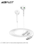 7 USB-C semi-in-ear wired earphones with mic - Image 2