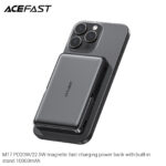 M17-10000 PD20W/22.5W magnetic fast charging power bank with built-in stand - Image 6