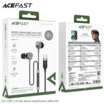 L6 USB-C in-ear wired earphones with mic. - Image 5