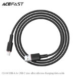 ACEFAST C2-04 Mellow USB-A to USB-C Silicone Charging Data Cable - Image 2