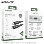 C1-01 USB-C to Lightning aluminum alloy charging data cable - Image 6
